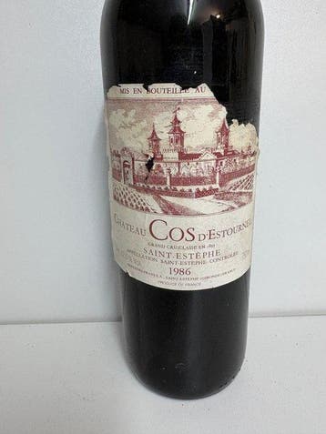 1986 Château Cos dEstournel - Saint-Estèphe 2ème Grand Cru, Nieuw
