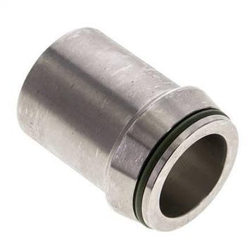 38x5mm RVS Rechte met Lasverbinding 315bar FKM O-ring ISO, Verzenden