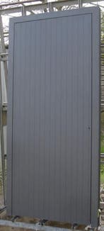 aluminium voordeur , buitendeur , deur 103 x 217 ombergrijs, Doe-het-zelf en Bouw, 100 tot 120 cm, 215 cm of meer, Nieuw, Ophalen of Verzenden
