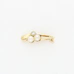 Hanger - 14 karaat Geel goud - Diamant - Parel