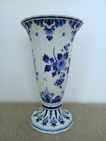 De Porceleyne Fles, Delft - Vase - Poterie - Kelkvaas