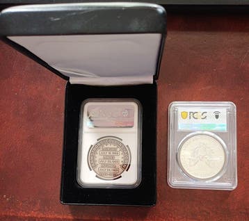 Verenigde Staten. 1 Dollar, Medal 2018/2019, Apollo 11 Medal, Timbres & Monnaies, Monnaies | Europe | Monnaies non-euro