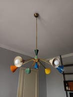 Lamp - Messing, Aluminium - Kroonluchter Sputnik