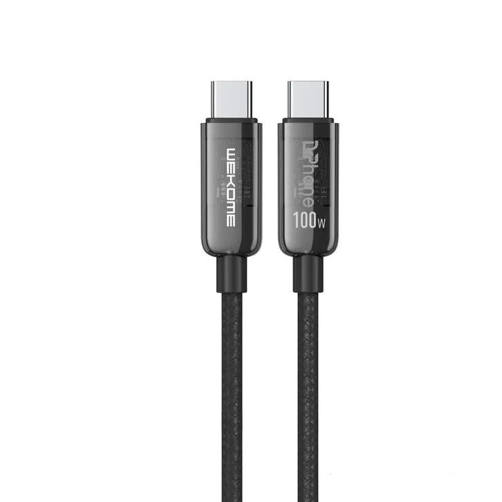 DrPhone WDC2 USB C naar USB C – Nylon Gevlochten Oplaadkabel, Informatique & Logiciels, Pc & Câble réseau, Envoi