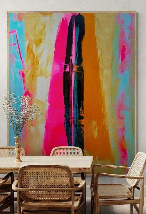 Giogia fl - Nevermind -XXL -, Antiquités & Art, Art | Peinture | Moderne