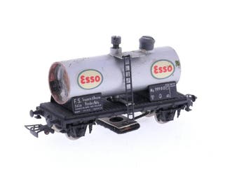 Schaal H0 Pocher 158/2 Ketelwagen FS 999-810 ESSO railrei..., Ophalen of Verzenden, Gebruikt, Overige typen, Analoog