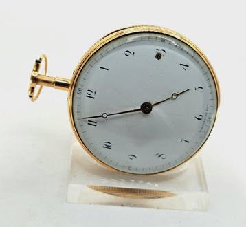 Breguet Et Fils Paris - 18kt Gold Lepine Spindeluhr -