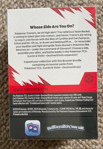Pokémon - 1 Booster bundle - (6 booster packs) - Scarlet &