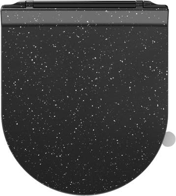 Abattant WC forme D marbre noir - Seconde chance - Promo..., Verzenden, Nieuw