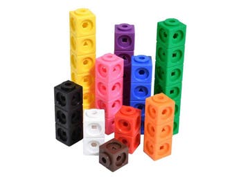 EDX Geometrische linking cubes, Kinderen en Baby's, Ophalen of Verzenden, Nieuw, Rekenen
