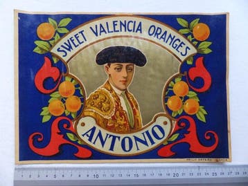 Anonymous - A rare collection of 131 small Spain posters of