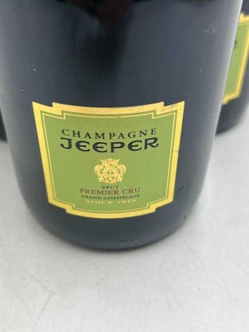 Jeeper, Brut Grand Assemblage - Champagne 1er Cru - 6, Verzamelen, Wijnen, Nieuw