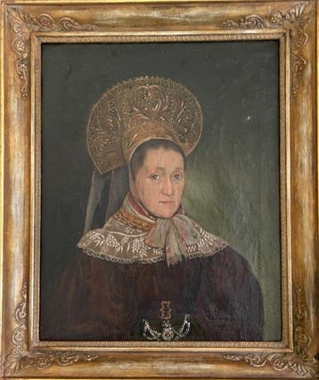 Joseph Hauber (1766-1834), after - Dame mit schwäbischer