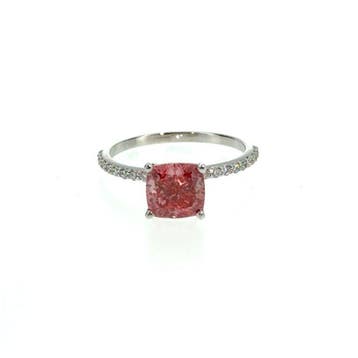 Zonder minimumprijs - Ring - 14 karaat Witgoud - 2.35ct. tw.