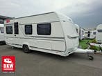 FENDT Bianco Selection 515 SG, Caravans en Kamperen, 2 aparte bedden, Rondzit, Airco, Fendt