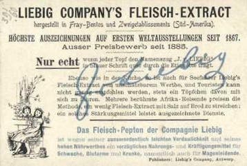 LIEBIG chromos - 3 complete serie S 518, S 520 en S 521-, Timbres & Monnaies