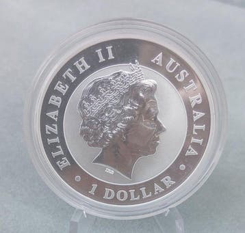 Australië. 1 Dollar 2012 Kookaburra 1 oz (Zonder