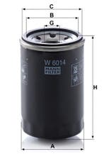 MANN Filter Oliefilter W 6014, Ophalen of Verzenden, Nieuw, Overige automerken
