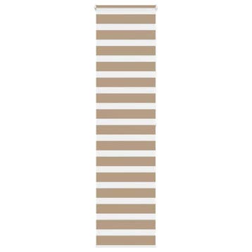 vidaXL Zebra Blind 60x200 cm stofbreedte 55,9 cm polyester, Verzenden