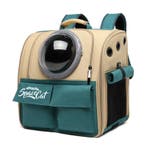 Space Cat Kaki - Katten Rugzak - Huisdieren Draagtas - Klein, Verzenden, Nieuw
