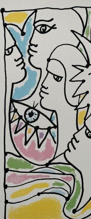Jean Cocteau (1889-1963) (after) - Nous croyons en lEurope, Antiek en Kunst