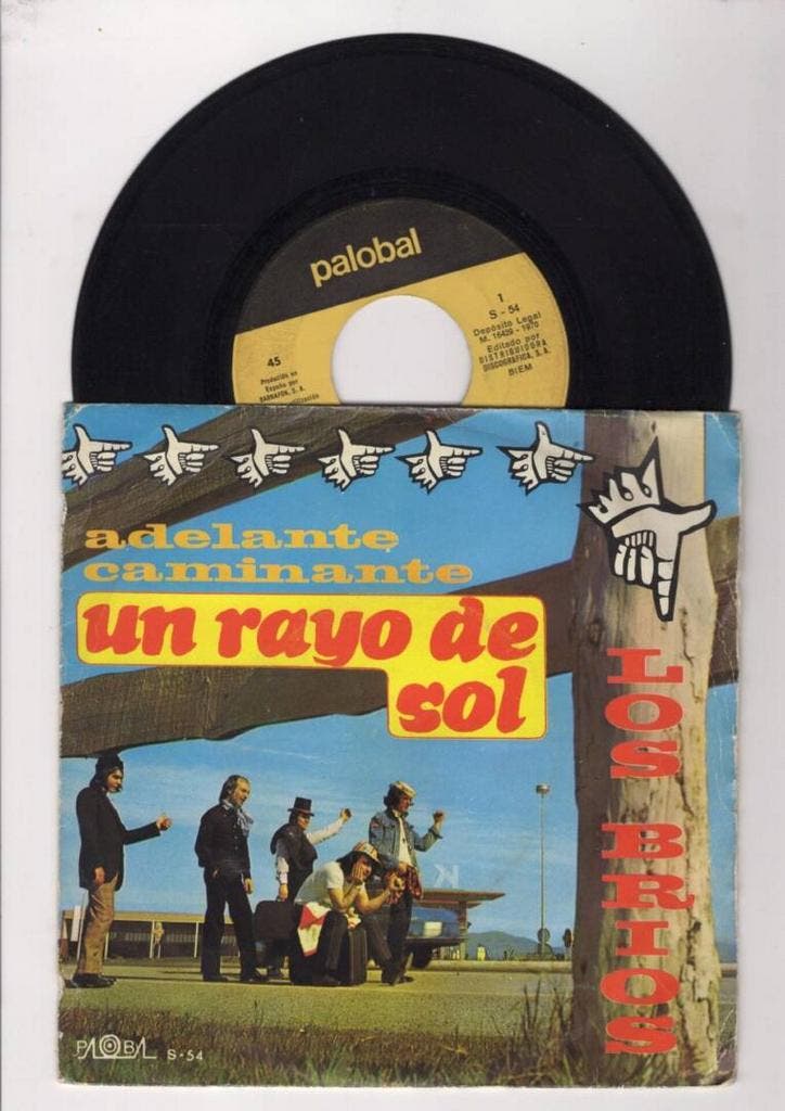 Los Brios – Adelante Caminante / Un Rayo De Sol (1-7-Vinyl-, Cd's en Dvd's, Vinyl Singles, Ophalen of Verzenden
