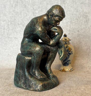Beeld, Naar Auguste Rodin: De Denker (Zonder Minimumprijs) -, Antiek en Kunst