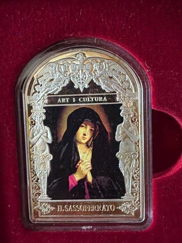 Andorra. 15 Diners 2014 Madonna in Trauer 50g (.999)