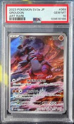 Pokémon - 1 Graded card - Groudon 069/062 Full art, Foil,, Nieuw