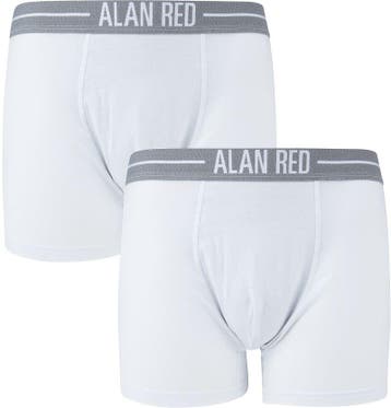 Alan Red Boxershort Wit 2Pack maat L Heren, Kleding | Heren, Ondergoed, Verzenden, Wit, Alan Red, Boxer