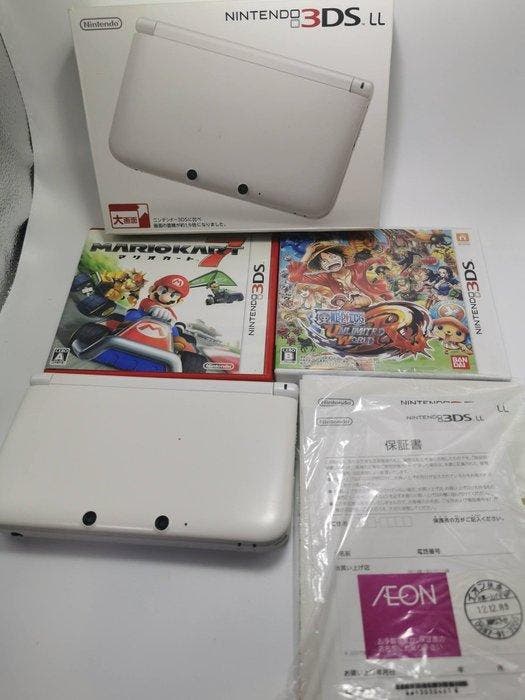 Nintendo - 3DS xl - 3DS LL (XL) White [Ex-display / Near, Games en Spelcomputers, Spelcomputers | Overige Accessoires