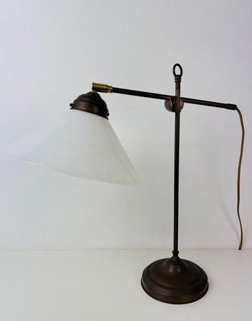 Bureaulamp - Franse verstelbare bureaulamp – ca. 1930–1950 -, Antiek en Kunst