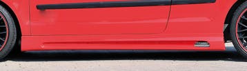 Rieger side skirt | Polo 5 (9N): 10.01-03, 00.06- (vanaf Fac, Verzenden, Nieuw, Volkswagen