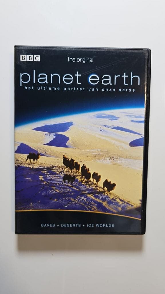 BBC PLANET EARTH CAVES, DESERTS AND ICE WORLDS (DVD), Cd's en Dvd's, Dvd's | Overige Dvd's, Gebruikt