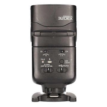 Canon Speedlite 320EX met garantie, TV, Hi-fi & Vidéo, Ophalen of Verzenden