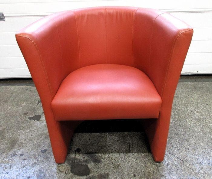 Fauteuil, Stoel, Bank, 70cm, oranje, Articles professionnels, Aménagement de Bureau & Magasin | Mobilier de bureau & Aménagement