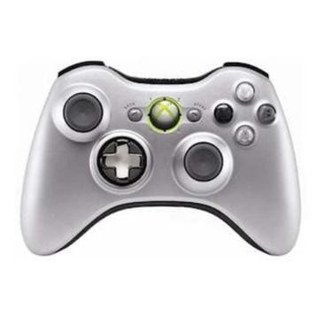 Microsoft Xbox 360 Controller Wireless Silver, Games en Spelcomputers, Ophalen of Verzenden, Zo goed als nieuw