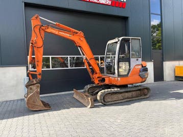 Veiling: Graafmachine Hitachi EX40-2 Diesel 26.5kW 1998, Ophalen