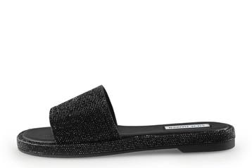 Steve Madden Muiltjes in maat 40 Zwart, Verzenden, Zwart, Steve Madden, Zo goed als nieuw