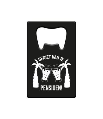 Pensioen Bieropener, Hobby en Vrije tijd, Verzenden, Nieuw