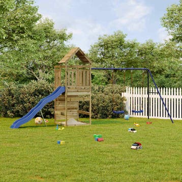 vidaXL Tuinspeelset geïmpregneerd grenenhout, Verzenden, Nieuw