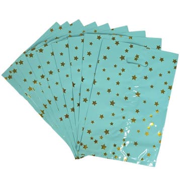 Fako Bijoux - Folie Uitdeelzakjes Sterren - 10 stuks -, Diversen, Cadeauverpakkingen, Verzenden, Nieuw
