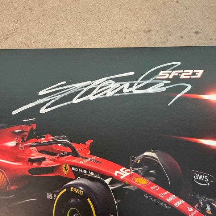 Ferrari - Formula 1 - Charles Leclerc - Carlos Sainz - 2022, Collections, Marques automobiles, Motos & Formules 1