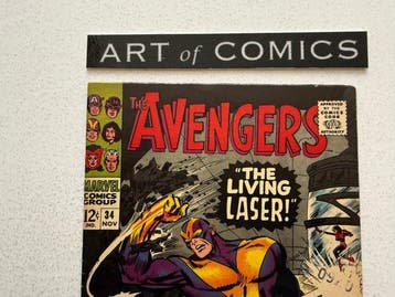 The Avengers #34 - 1st Appearance Of The Living Laser - 1, Boeken, Nieuw