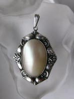 Zilver, parelmoer - Hanger - Art Nouveau