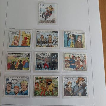 Belgique 1996/2014 - Timbres issus de blocs et de carnets, Timbres & Monnaies