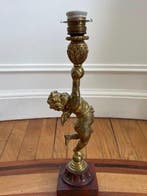 Lampe de table - Laiton, Marbre