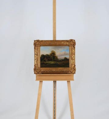 Hollandse School (XIX-XX), Naar M. A. Koekkoek - Landschap