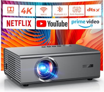 Kogata 4K Projector HDR10 | Tweede kansje | OP = OP, Verzenden, Zo goed als nieuw, Full HD (1080), KOGATA