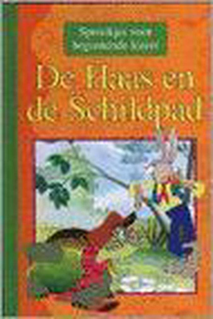 De Haas en de Schildpad / Sprookjes voor beginnende lezers, Boeken, Kinderboeken | Kleuters, Zo goed als nieuw, Verzenden